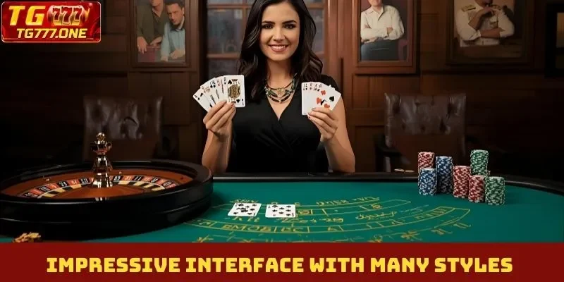 Impressive interface with many styles