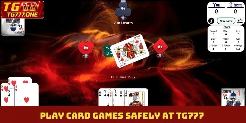 Play card games safely at TG777